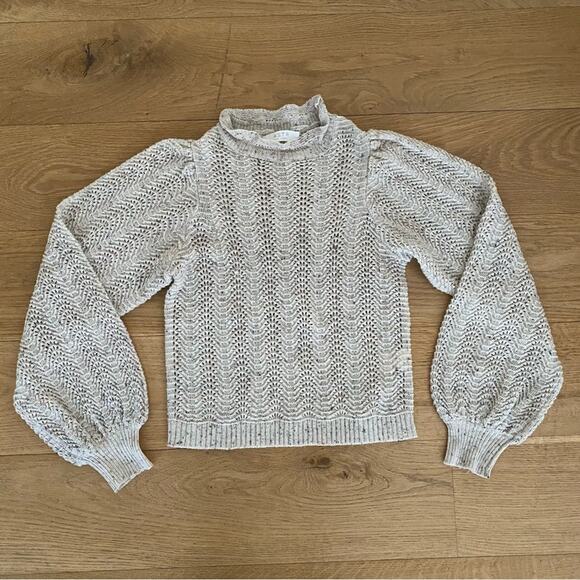 ASTR The Label - Brynn Mock Neck Sweater in Caramal - Picture 1 of 7